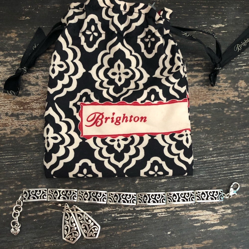 Brighton bracelet and earrings set
